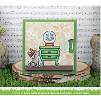 Lawn Fawn - Lawn Cuts - Reveal Wheel Little Snow Globe: Dog add-on - LF3272