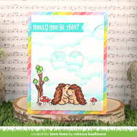 Lawn Fawn - Porcu-pine For You Stamp and Die Bundle