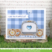 Lawn Fawn - A Waffle Lot - Stamp and Die Bundle