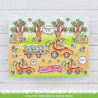Lawn Fawn - Stamps - Carrot ‘bout You Banner Add On - LF3351