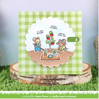 Lawn Fawn - Lawn Cuts - Give It A Whirl Scalloped Add On Die - LF3367
