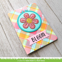 Lawn Fawn - Lawn Cuts - Embroidery Hoop Flower Add On Add On Dies - LF3378