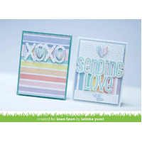 Lawn Fawn - Lawn Cuts - Giant Sending Love Die - LF3384