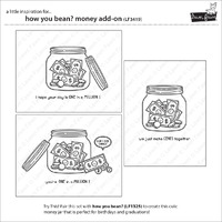 Lawn Fawn - How You Bean? Money Add-On - Stamp and Die Bundle