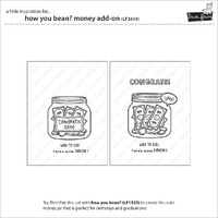 Lawn Fawn - Stamps - How You Bean? Money Add-On - LF3419