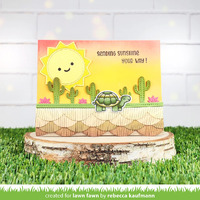 Lawn Fawn - Lawn Cuts - Scalloped Fringe Border - LF3440