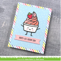 Lawn Fawn - Lawn Cuts - Froyo Friend - LF3445