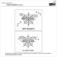 Lawn Fawn - Stamps - Sweet Spiders - LF3492