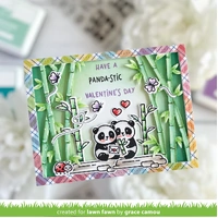 Lawn Fawn - Lawn Cuts - Bamboo Forest Backdrop: Landscape Dies - LF3617