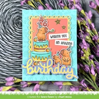 Lawn Fawn - Cake It Easy - Stamp and Die Bundle