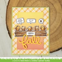 Lawn Fawn - Simply Celebrate Squirrels - Stamp and Die Bundle