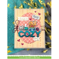 Lawn Fawn - Cozy Cats - Stamp and Die Bundle