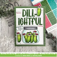 Lawn Fawn - How You Bean? Pickle Add-On - Stamp and Die Bundle