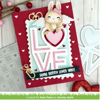 Lawn Lawn - Lawn Clippings - Postage Rectangle Stackables Stencil - LF3965