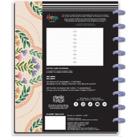 Happy Planner - Disc Bound Notebook - Dotted Lined Paper - Golden Meadow