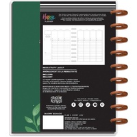 Happy Planner - Classic Productivity Layout - 12 Month Undated - Golden Meadow