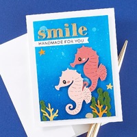 Spellbinders Die Hello Smile Etched Dies S1-154
