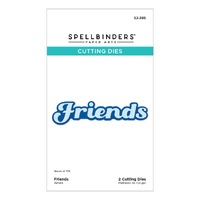 Spellbinders Die Friends Etched Dies S2-385