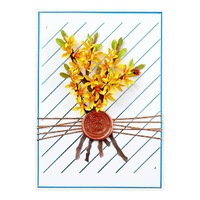 Spellbinders Die Forsythia Etched Dies S2-402
