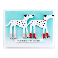 Spellbinders Die Roller Disco Dottie Etched Dies S2-405