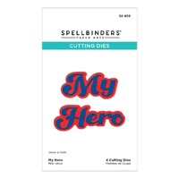 Spellbinders Die My Hero Etched Dies S2-409
