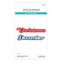 Spellbinders Die Christmas & December Etched Dies S3-520