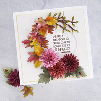 Spellbinders Dies Susan's Garden Foliage & Ladybugs S4-1079