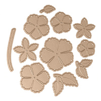 Spellbinders Nestabilities Dies Blooming Rose S4-916
