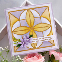 Spellbinders Die Patchwork Petals Etched Dies S5-537
