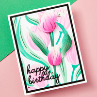 Spellbinders Die Handwritten Sentiments Etched Dies S5-630