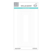 Spellbinders Dies Sweet Cardlets II Collection Hemstitch Slimline S6-175
