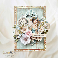 Elizabeth Paper Pad - 12" x 12" (12 Sheets) By Scrap Boys