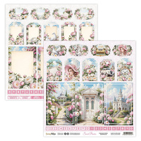 Sweet Peonies Paper Pad - 12" x 12" (12 Sheets) By Scrap Boys