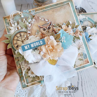 Vintage Elegance Paper Pad - 8" x 8" (12 Sheets) By Scrap Boys