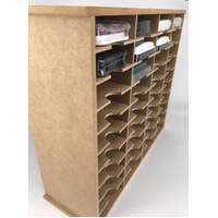 Stamp Pad Storage Rack Unit Holds 40 Ink Pads
