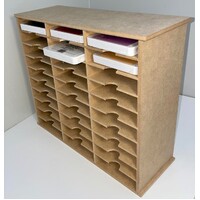Large Stamp Pad Storage Rack Unit Holds 30 Stampin' Up Ink Pads