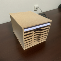 Scrap Dragon A3 Paper MDF Storage Rack Unit