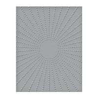 Spellbinders Embossing Folder 4.25x5.5 Sun Rays SES-021