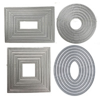 Spellbinders Platinum 6 with Scrap Dragon Nesting Double Stitched Die Set
