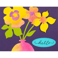 Stampendous Floral Blooms Perfectly Clear Stamp Set SSC1423