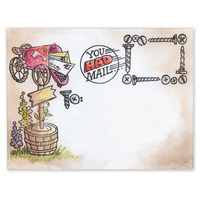 Stampendous Mailbox Guys Perfectly Clear Stamp Set SSC1447