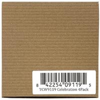 The Crafters Workshop Stencil Butter 4/PK Celebration