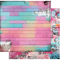Uniquely Creative 12x12 Cardstock 210gsm Steampunk Graffiti