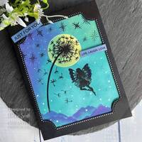 Creative Expressions Designer Boutique Fairy Wishes 4 in x 6 in Stamp Set UMSDB122