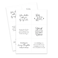 Weddings and Wishes Peelables, 48 stickers By Katy Sue Designs