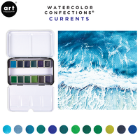 Prima Watercolour Confections Watercolour Pans Currents 12pk