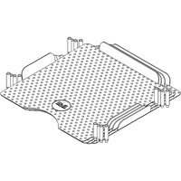 NEW We R Memory Keepers 12x12 Stackable Acrylic Paper Trays Storage 4/pk 660476