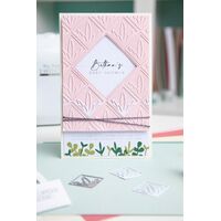 Sizzix 3-D Impresslits Embossing Folder - Ornate Frame by Lisa Jones 666136