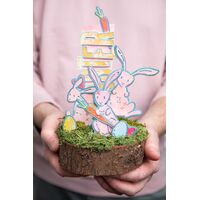 Sizzix Thinlits Die Set 15PK - Bunny Stitch by Tim Holtz 666293