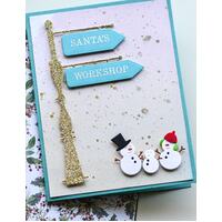 Memory Box Die Old Fashioned Sign Post 94448